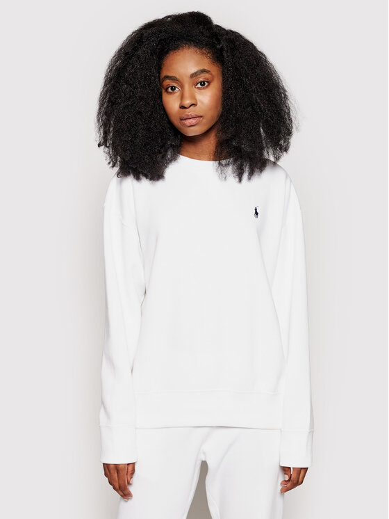 Polo Ralph Lauren Mikina Seasonal 211794395 Biela Regular Fit