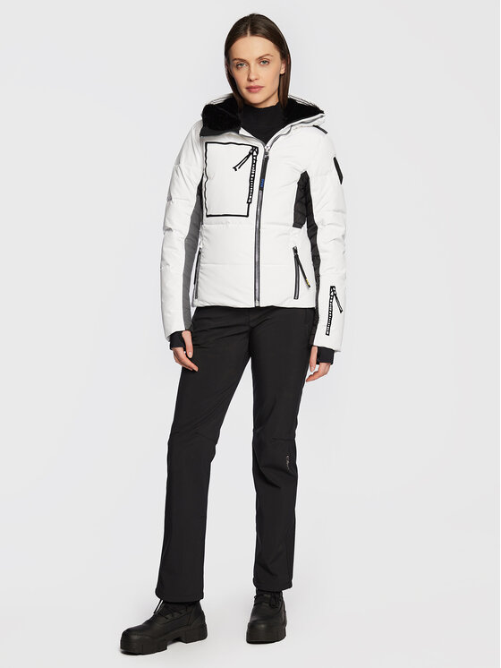 Rossignol Rossignol Kurtka narciarska Stellar RLKWJ39 Biały Classic Fit