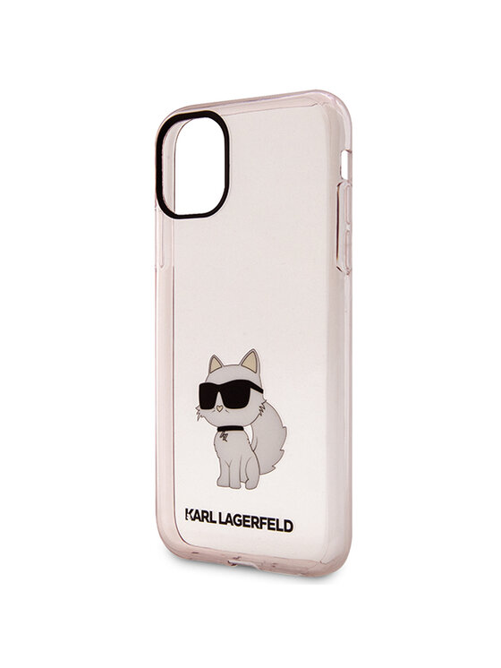 KARL LAGERFELD KARL LAGERFELD Etui na telefon Ikonik Choupette Różowy