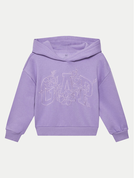 Gap Gap Džemperis 741401-02 Violetinė Relaxed Fit