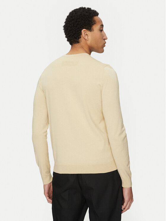 HUGO HUGO Sveter San Cody 50532074 Béžová Slim Fit