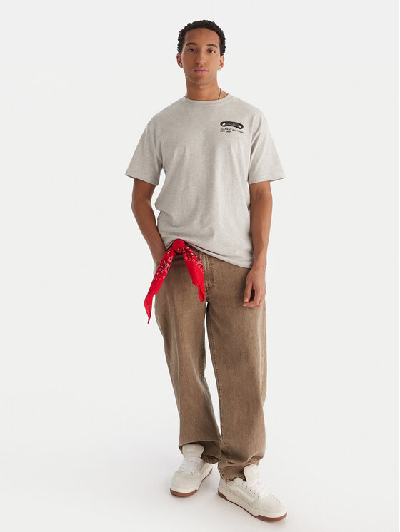Element Element T-shirt Iron Works SS ELYZT00565 Grigio Relaxed Fit