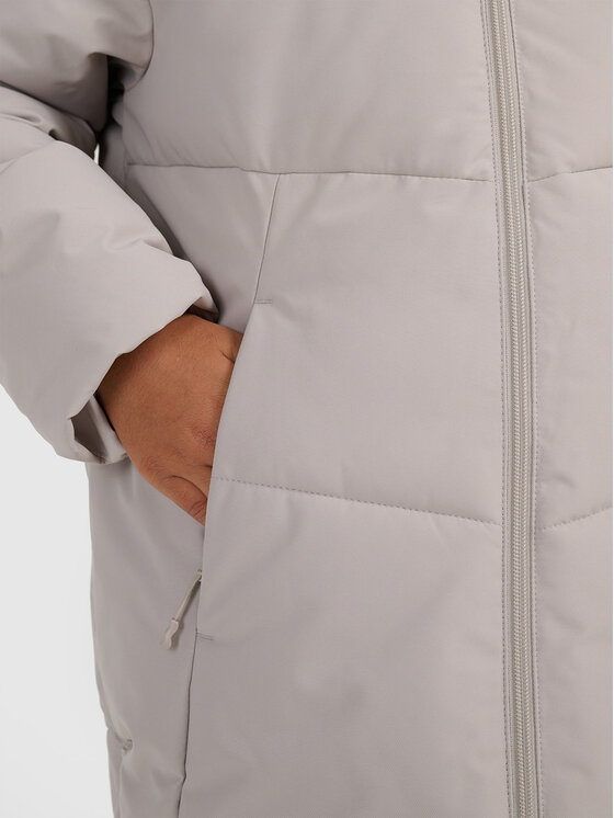 4F 4F Płaszcz zimowy OUTERWEAR Beżowy Regular Fit