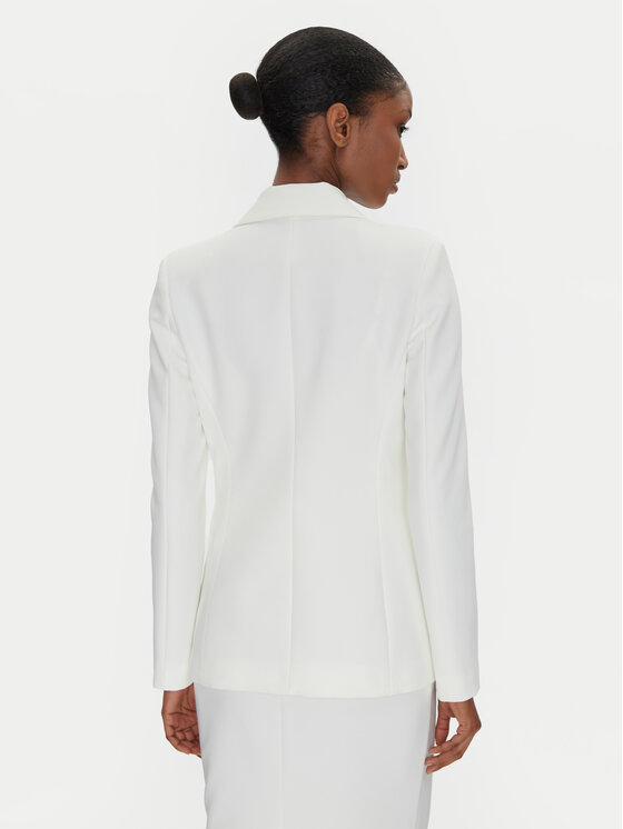 Rinascimento Rinascimento Giacca da abito CFC0122814003 Bianco Regular Fit