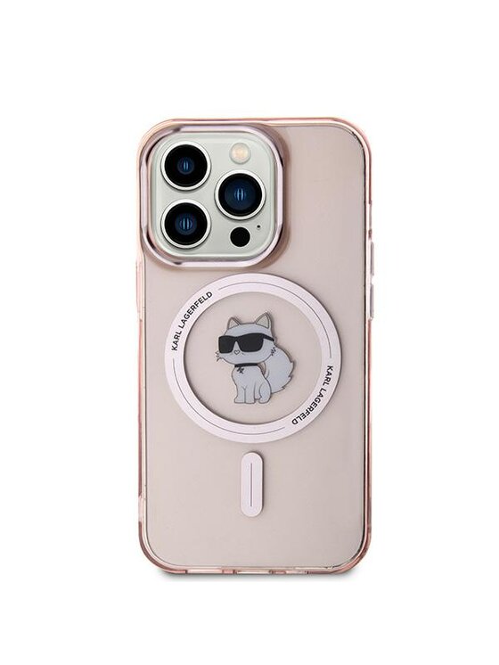 KARL LAGERFELD KARL LAGERFELD Etui na telefon Apple iPhone 14 Pro Różowy
