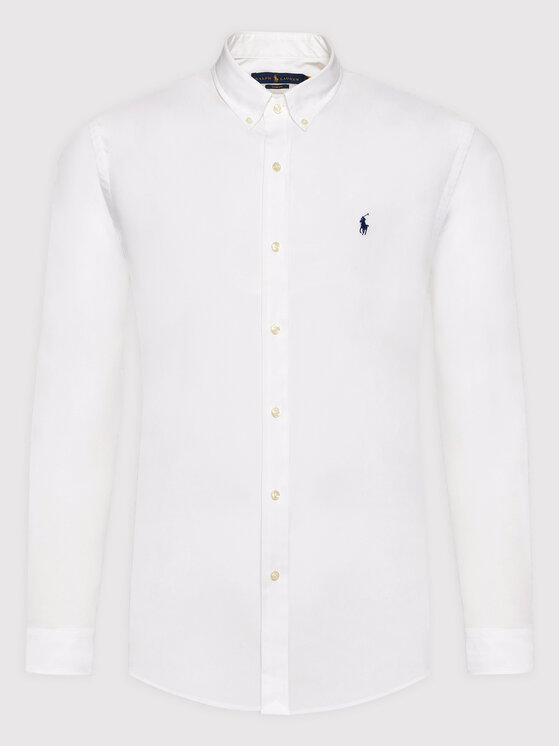 Polo Ralph Lauren Polo Ralph Lauren Krekls 710832480002 Balts Slim Fit