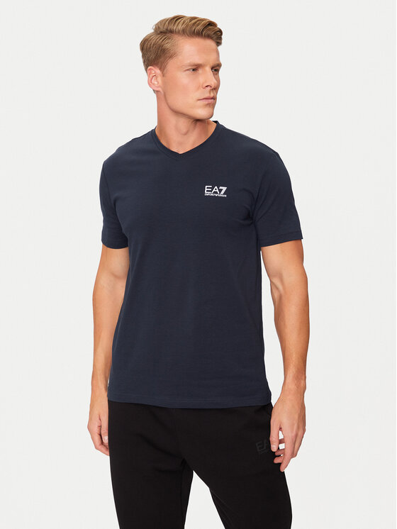 EA7 Emporio Armani EA7 Emporio Armani Tricou 8NPT27 PJVQZ 1562 Bleumarin Regular Fit