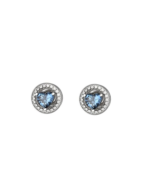 Guess Guess Náušnice JUBE04669JWRHLST/U Strieborná