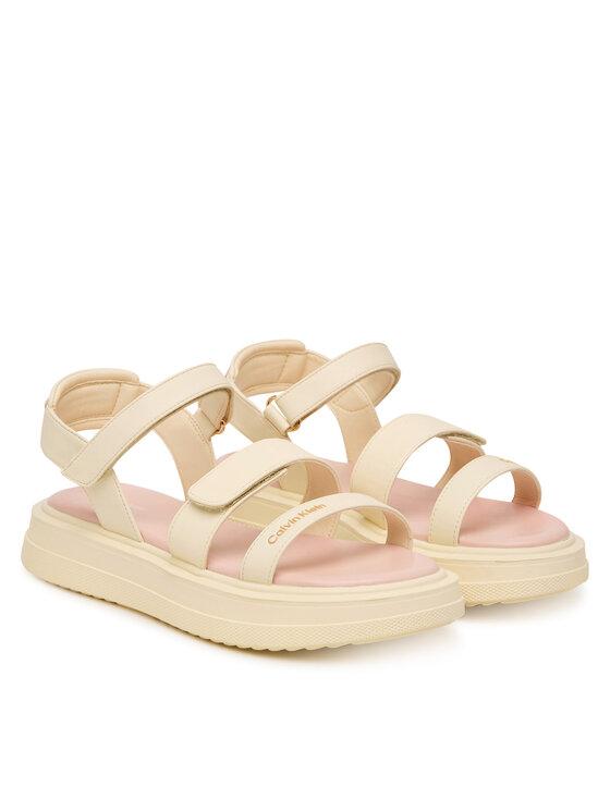 Calvin Klein Calvin Klein Sandály V3A2-83250-0326 Béžová