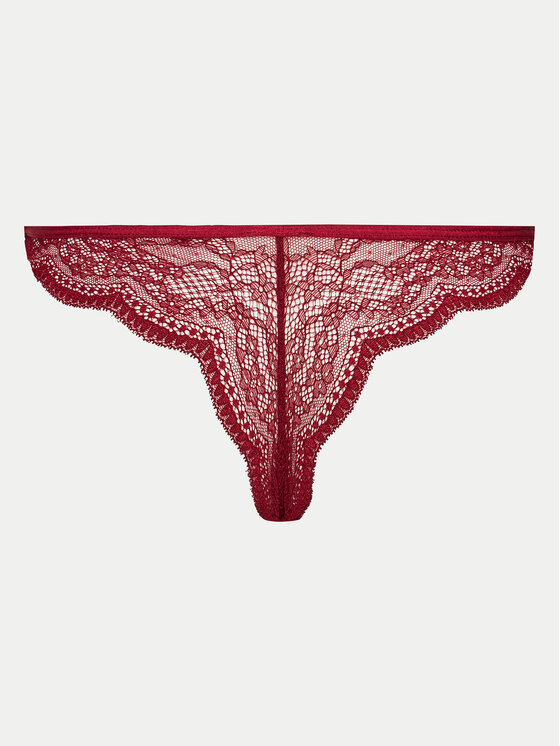 Hunkemöller Hunkemöller Braziljske spodnje hlačke Isabelle 206371 Bordo rdeča