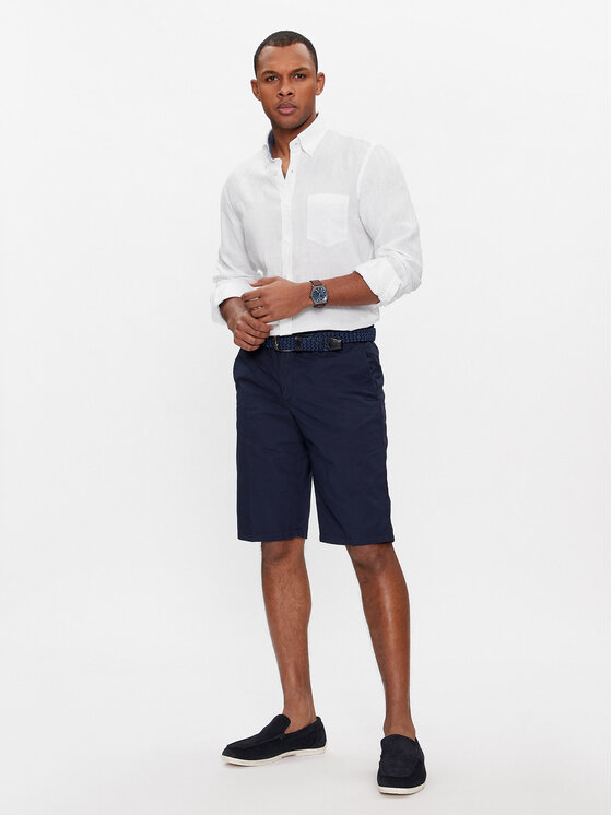 Paul&Shark Paul&Shark Koszula 24413080 Biały Slim Fit