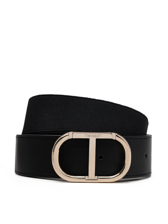 TWINSET Detský opasok 251GJ5012 Čierna