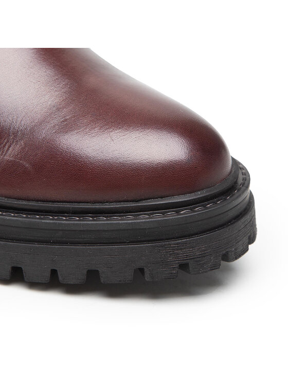Geox Geox Polokozačky D Iridea D D26HRD 0436W C0044 Bordó