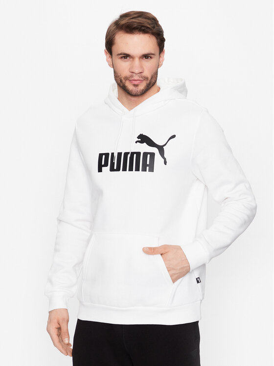 Puma Felpa Essentials Big Logo 586686 Bianco Regular Fit 