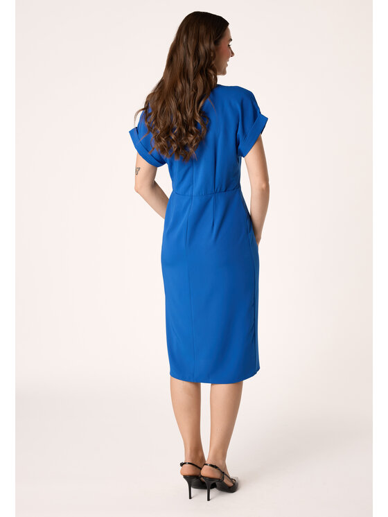 QUIOSQUE QUIOSQUE Každodenné šaty QUIOSQUE 4SH008801 Modrá Regular Fit