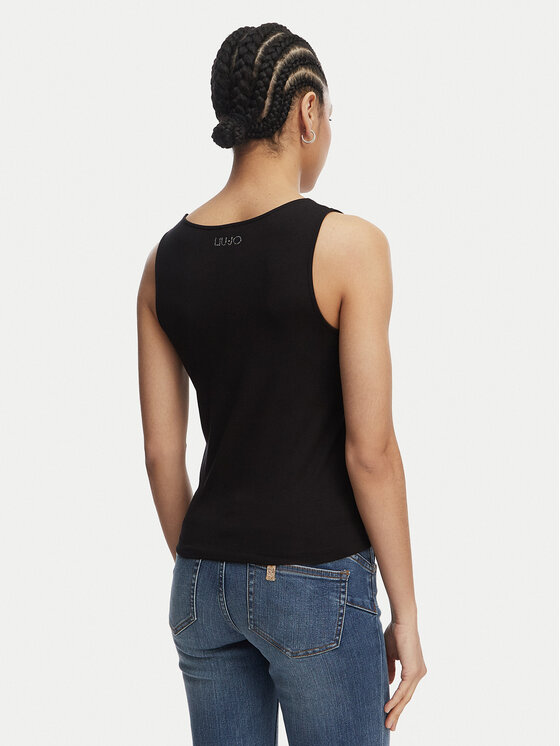 Liu Jo Beachwear Liu Jo Beachwear Top VA6033 JS360 Schwarz Regular Fit