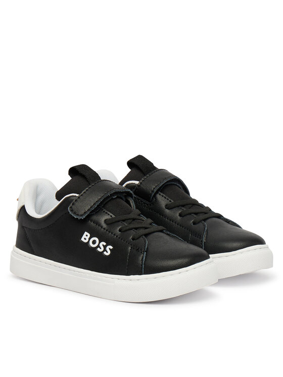 BOSS BOSS Sneakersy J52824 D Czarny