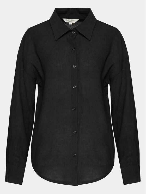 Brave Soul Brave Soul Särk LSH-573KENDALL Must Straight Fit