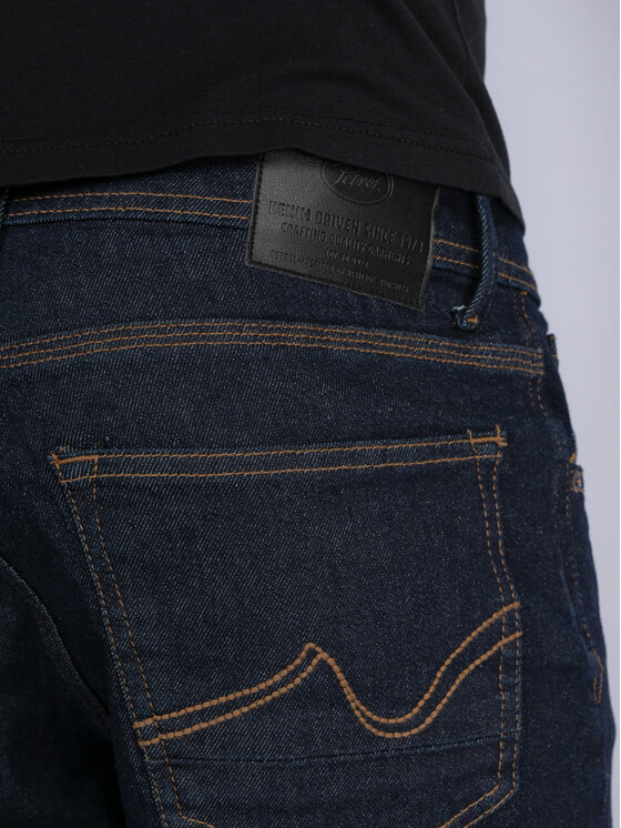 Petrol Industries Petrol Industries Jeans hlače M-3030-DNM005 Mornarsko modra Tapered Fit