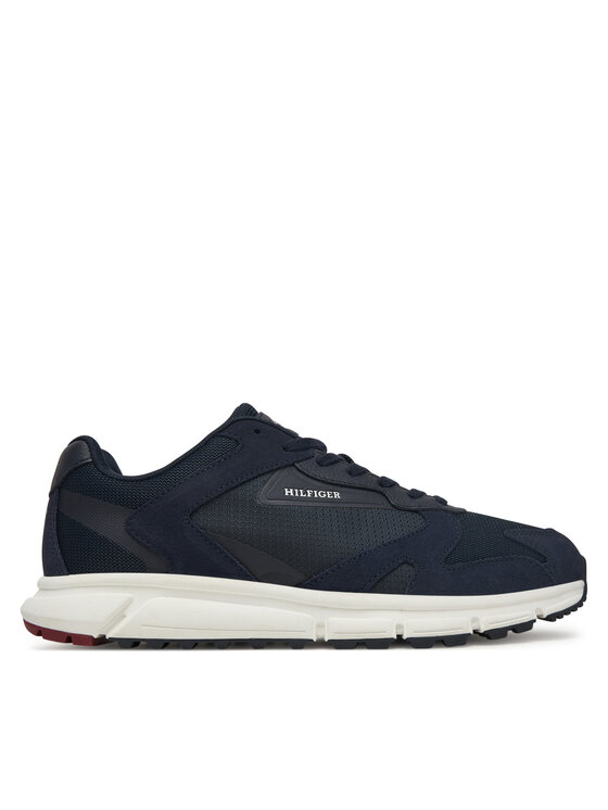 Tommy Hilfiger Tommy Hilfiger Αθλητικά Outdoor Runner Mix FM0FM05574 Σκούρο μπλε