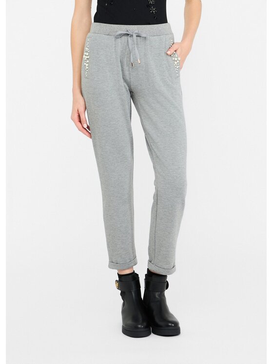 Liu Jo Liu Jo Pantaloni di tessuto TF5155FS57602032 Grigio Regular Fit
