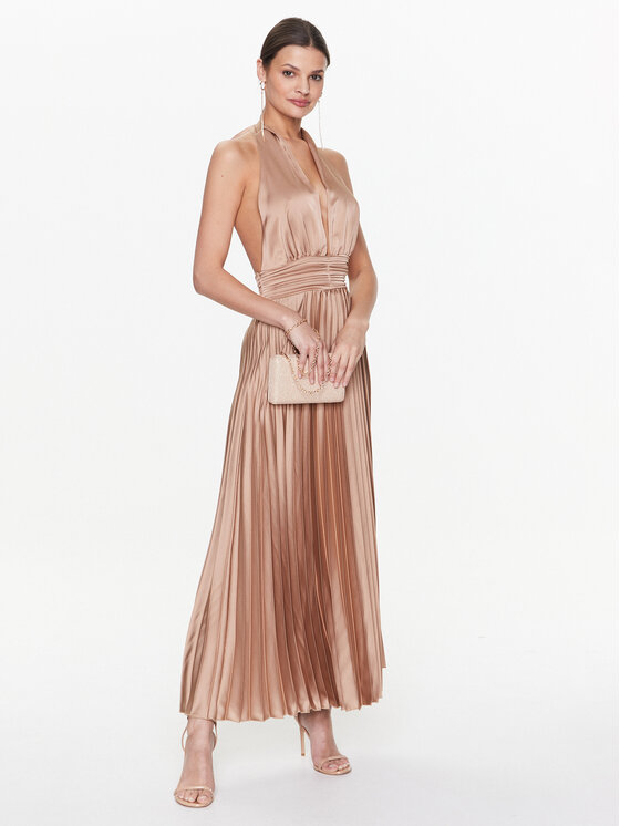 Dixie Dixie Abendkleid A319V018A Beige Regular Fit