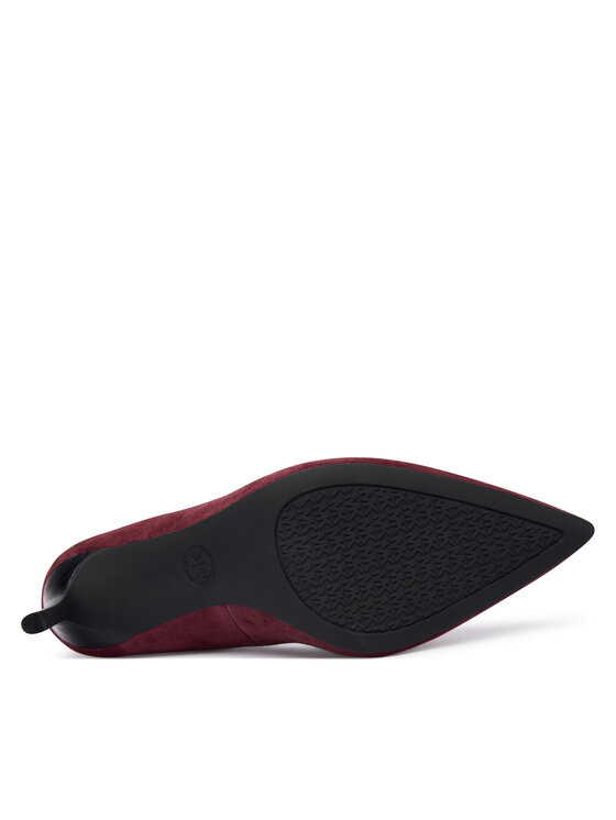 MICHAEL Michael Kors MICHAEL Michael Kors Čevlji z visoko peto Alina 40F5HNMP1S Bordo rdeča