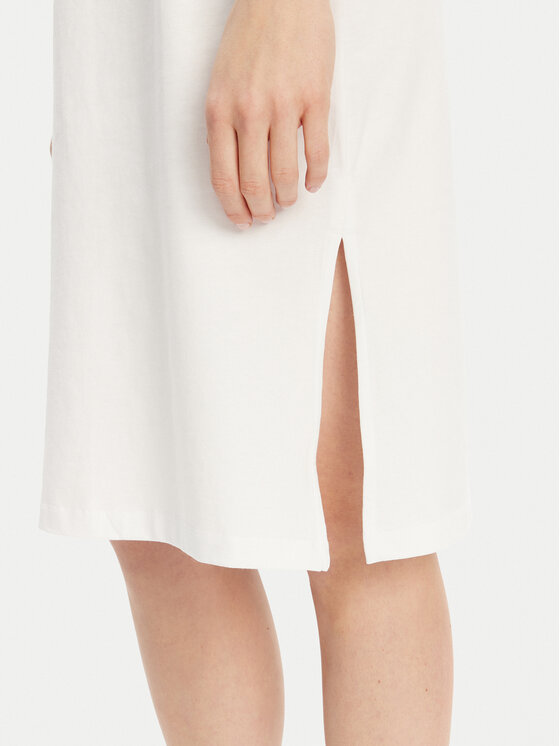 Lacoste Lacoste Rochie de zi EF9988 Alb Slim Fit