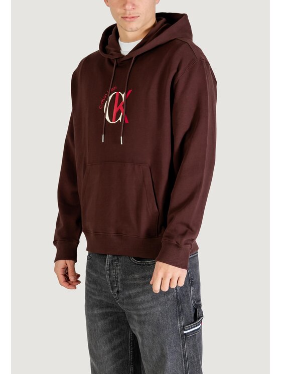 Calvin Klein Jeans Calvin Klein Jeans Μπλούζα LV04RE255G Καφέ Casual Fit