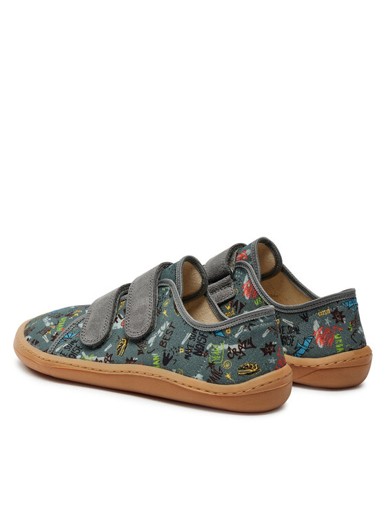 Froddo Froddo Пантофи Barefoot Canvas G1700390-1 D Сив
