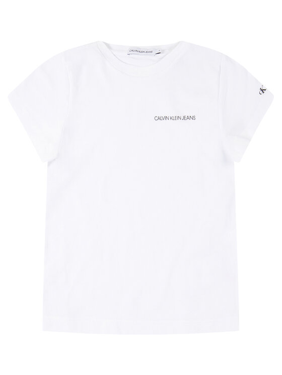 Calvin Klein Jeans Calvin Klein Jeans Tricou IB0IB00456 Alb Regular Fit