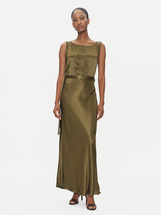 ViCOLO ViCOLO Rochie de seară TD0766 Kaki Regular Fit