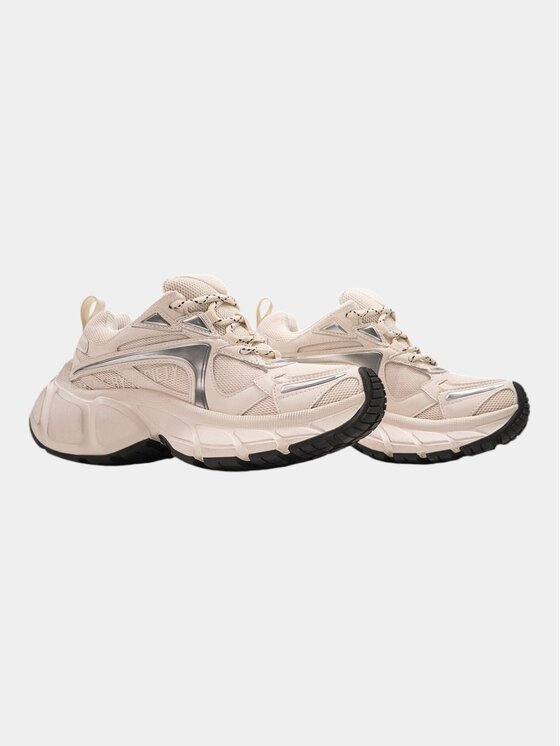 MADE BY SOCIETY MADE BY SOCIETY Sneakersy MBS 01 Neutral W - I15921 Beżowy