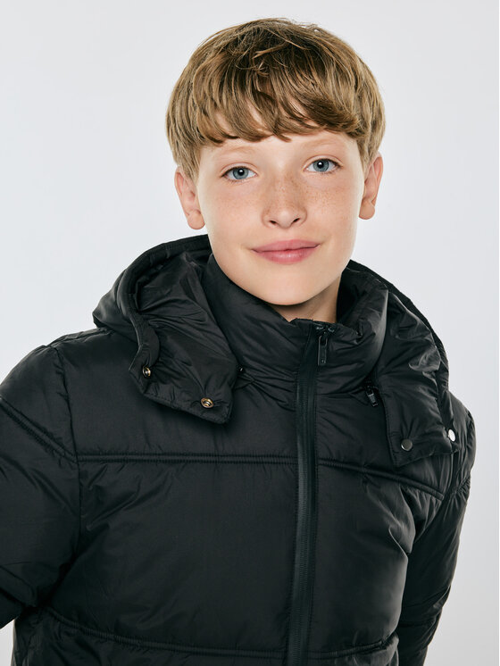 BIG STAR BIG STAR Kurtka zimowa DIGI Czarny Basic Fit