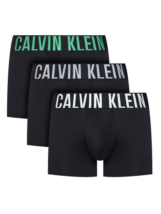 Calvin Klein Underwear Calvin Klein Underwear Set 3 perechi de boxeri 000NB3775A Negru