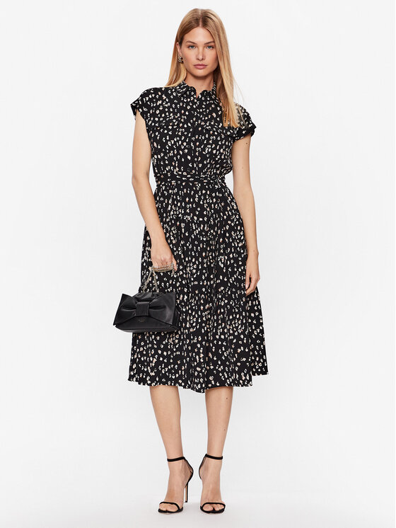 DKNY DKNY Rochie de zi DD3E2039 Negru Regular Fit