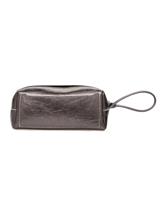Desigual Desigual Portamonete MONE_CAPSULE TINY ZIP_PETRA Argento