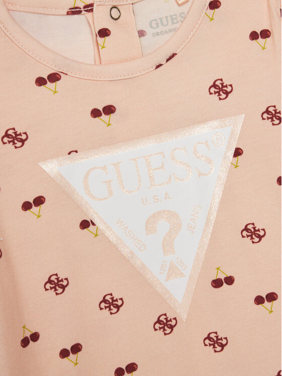 Guess Guess Tutina romper S5GG00 K6YW4 Rosso Regular Fit