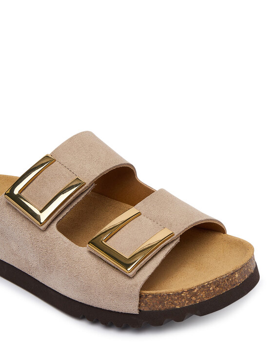 Scholl Scholl Шльопанці Monterey 2 Straps MF32404 Бежевий