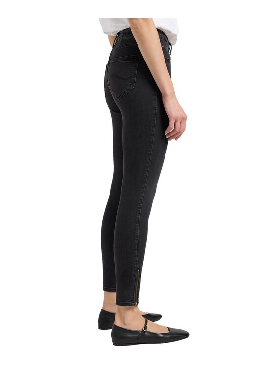 Lee Lee Jeansy 112365074 Czarny Slim Fit