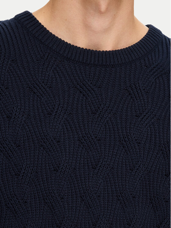 Selected Homme Selected Homme Sweater 16094503 Sötétkék Regular Fit