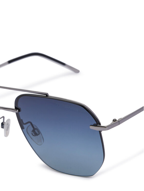 Trussardi Trussardi Okulary przeciwsłoneczne TSM3024 Srebrny
