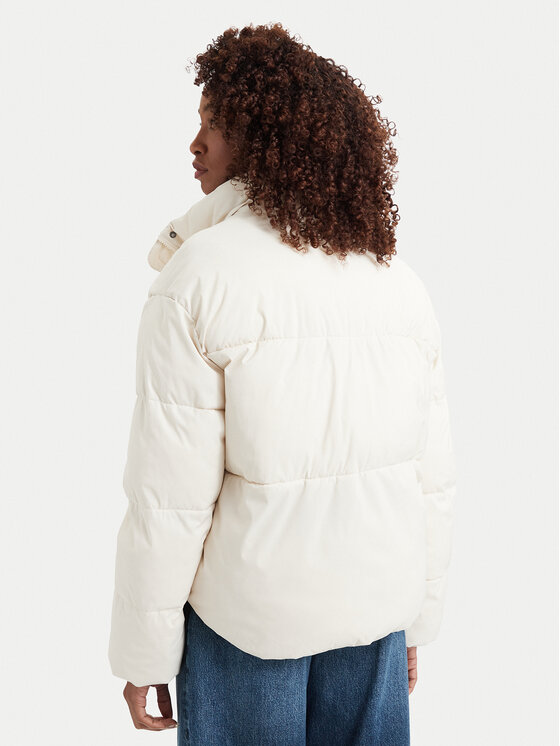 Simple Simple Зимно яке 62KUDP104 Светлобежов Regular Fit