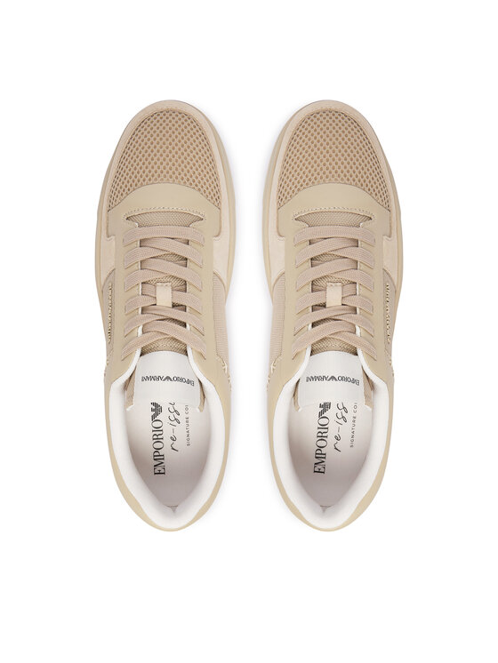 Emporio Armani Emporio Armani Sneakersy EM005293 AF24321 M1359 Beżowy