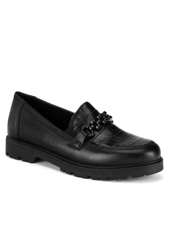 Rieker Rieker Mocassini 45561-01 Nero