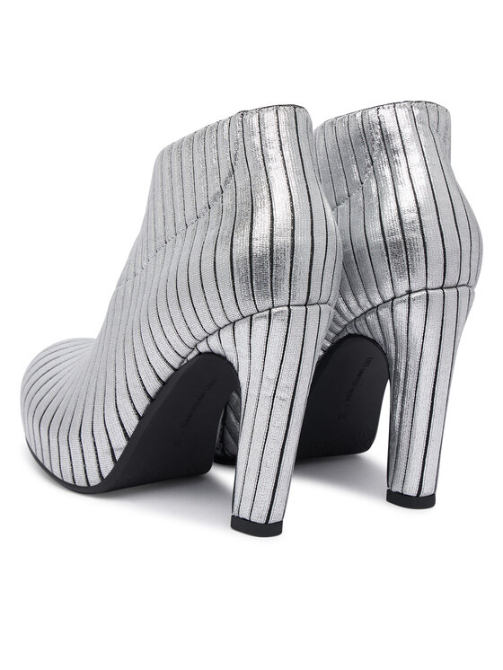 United Nude United Nude Škornji Fold HI II 10870851129 Srebrna