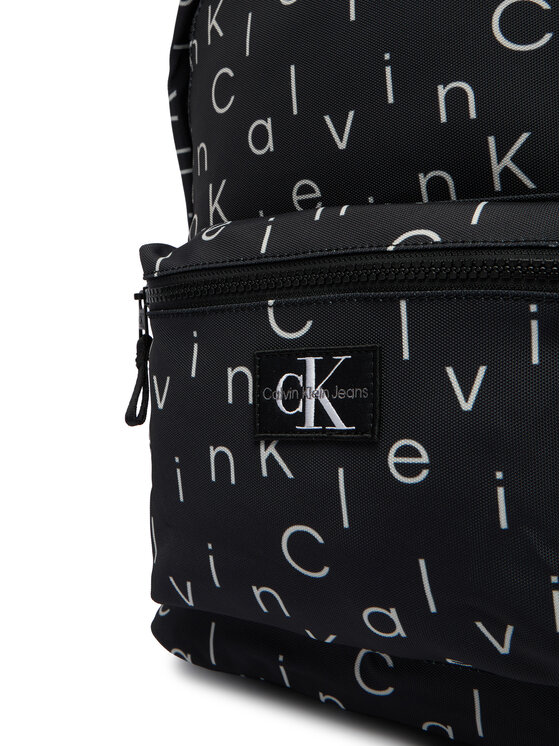 Calvin Klein Calvin Klein Mugursoma Aop Backpack IU0IU00725 Melns