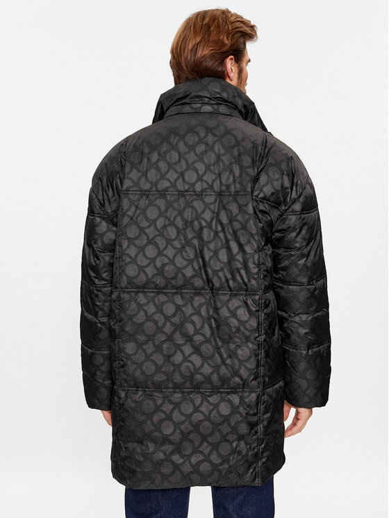 Trussardi Trussardi Зимно яке 52S00945 Черен Regular Fit