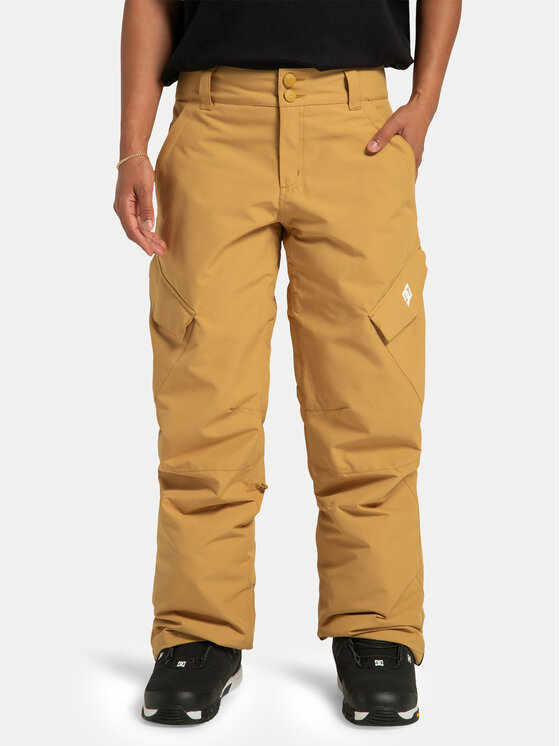 DC Shoes DC Shoes Lumelauapüksid Nonchalant ADJTP03023 Kollane Regular Fit