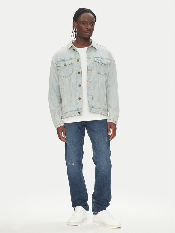 Guess Jeans Guess Jeans Blugi M5YA1C D5MK1 Bleumarin Regular Fit